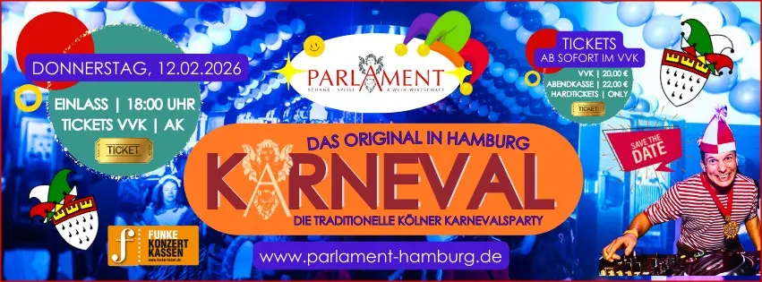 KARNEVAL IM PARLAMENT – DIE WEIBERFASTNACHT