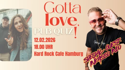 Gotta Love Pubquiz im Hard Rock Cafe