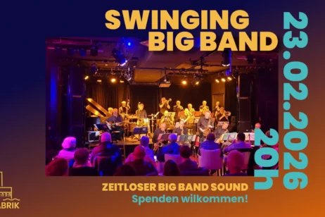 SwingING. Big Band in der Honigfabrik