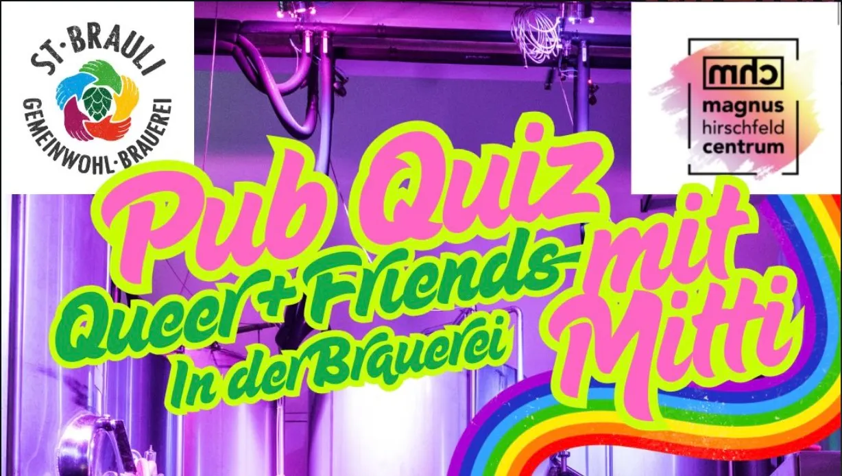 Queer + Friends Pubquiz in der Landgang Brauerei