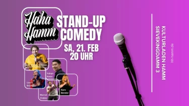 HaHaHamm Stand-Up Comedy #42 im Kulturladen Hamm
