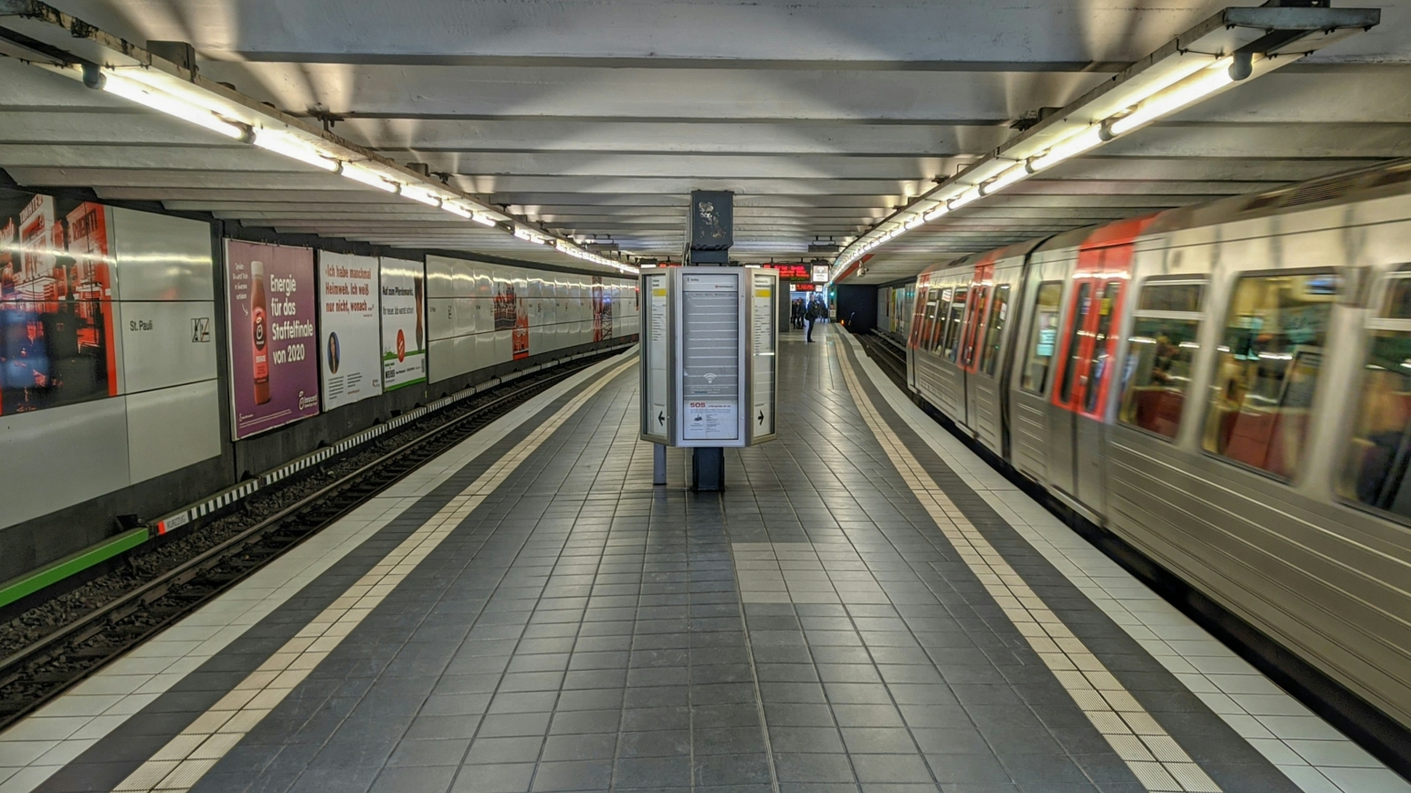 U-Bahn-Station in Hamburg