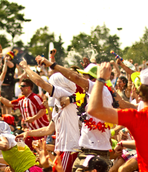 Das Public Viewing zu Europa- und Weltmeisterschaften ist in Deutschland ein äußerst beliebtes Event