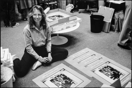 Volker Hinz hatte seine Kolleginnen und Kollegen im Auge, wie hier Annie Leibovitz in New York 1983 