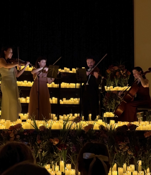 Das Donne Streichquertett ist in Hamburg ansässig und besteht aus zwei Geigen, einer Bratsche und einem Cello