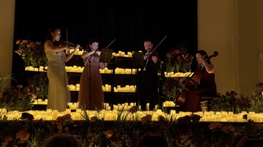 Das Donne Streichquertett ist in Hamburg ansässig und besteht aus zwei Geigen, einer Bratsche und einem Cello