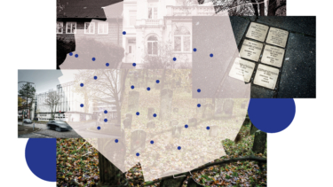 Auf der interaktiven Karte informieren aktuell circa 80 Orte über die jüdische Geschichte Wandsbeks