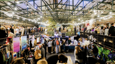 Markt der Møglichkeiten in der Gleishalle Oberhafen