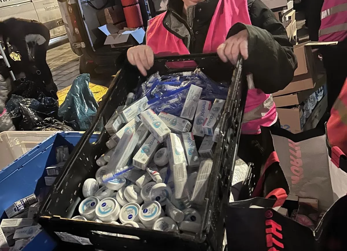 Obdachlosenhilfe im Museum für Kunst und Gewerbe