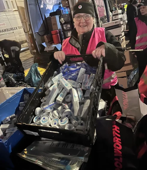 Obdachlosenhilfe im Museum für Kunst und Gewerbe