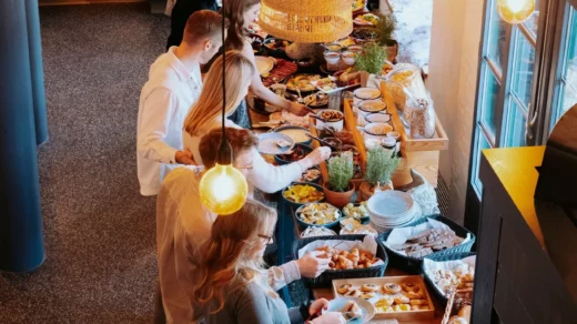 Osterbrunch in der Alte Liebe HafenCity