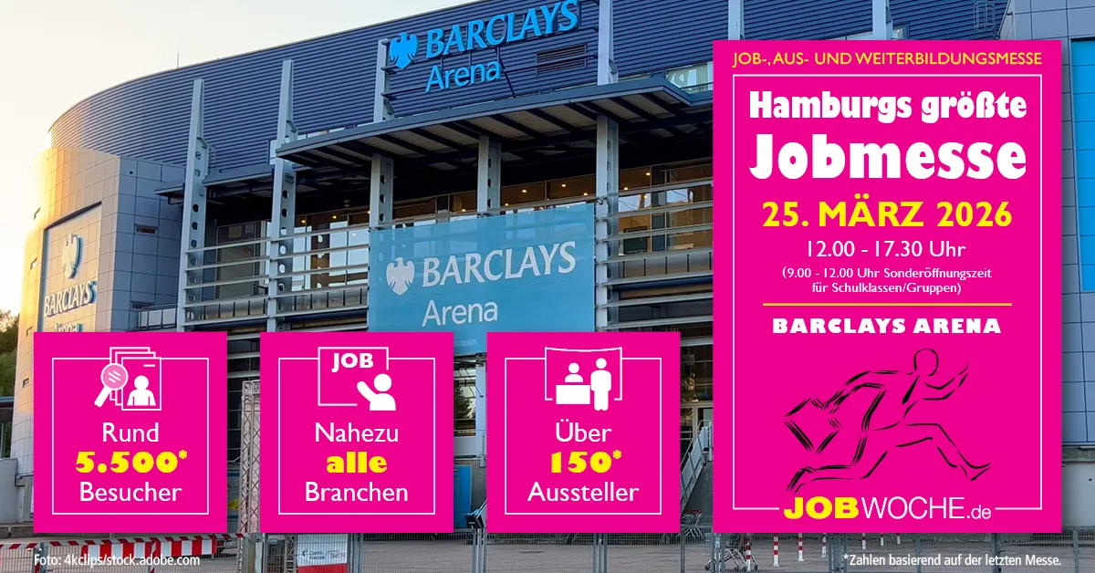 Jobmesse 2026 in der Barclays Arena