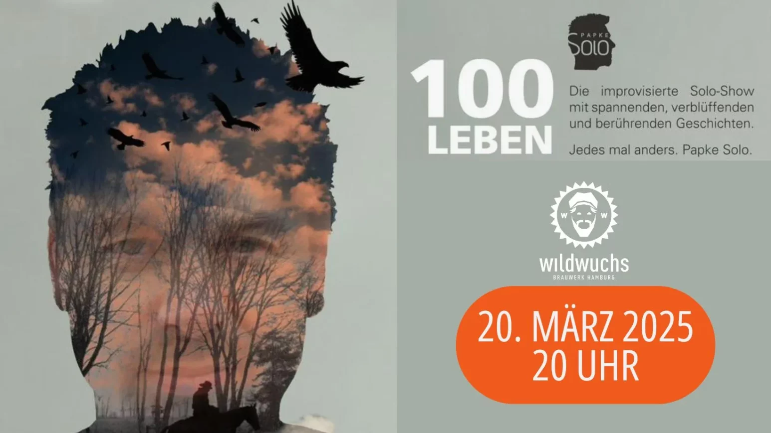 Impro Crime Show mit Martin Papke im Wildwuchs Brauwerk