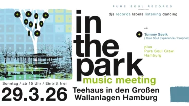 In The Park im Teehaus Planten un Blomen mit Tommy