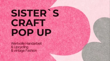 SISTER'S CRAFT POP UP im softconceptstudio