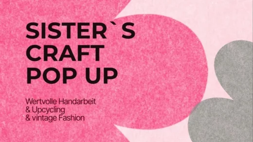 SISTER'S CRAFT POP UP im softconceptstudio