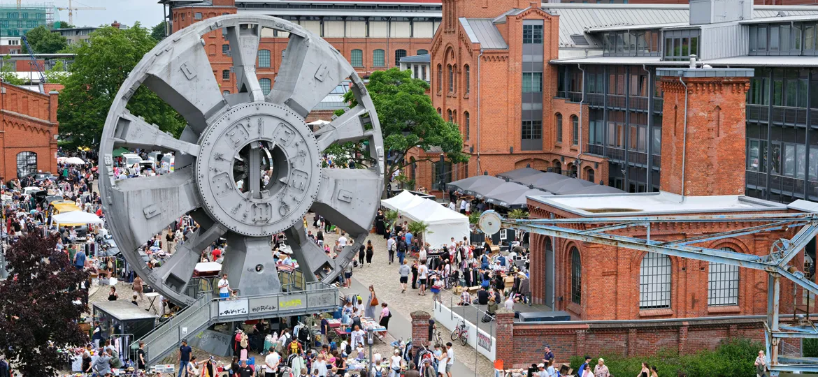 Der Kulturflohmarkt beim Museum der Arbeit