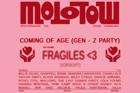 COMING OF AGE! (Gen-Z Party) im Molotow