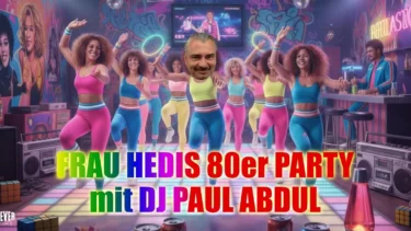 HEDIS 80er PARTY mit DJ PAUL ABDUL