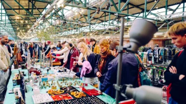 Flohmarkt & Streetfood in der Gleishalle Oberhafen