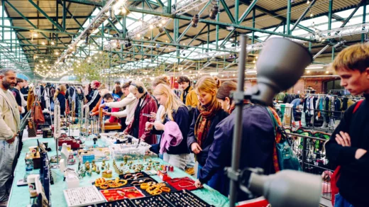 Flohmarkt & Streetfood in der Gleishalle Oberhafen