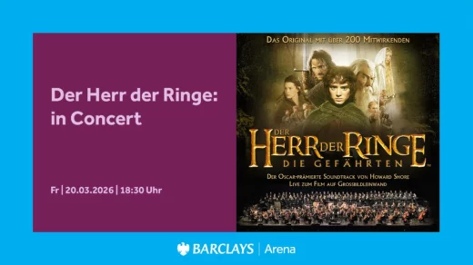 Der Herr der Ringe: in Concert in der Barclays Arena