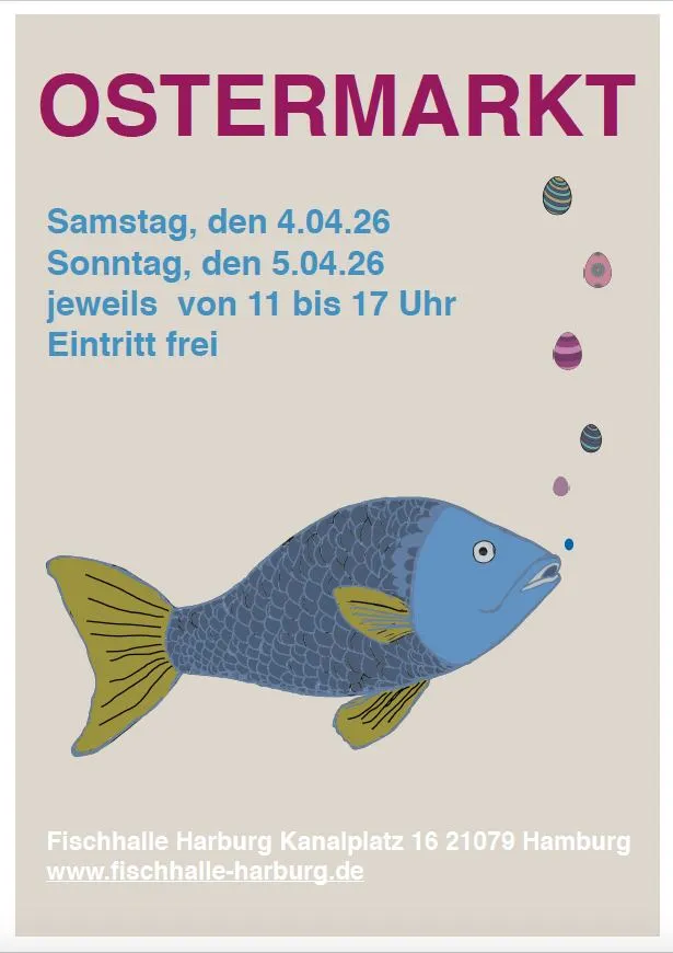 Ostermarkt in der Fischhalle