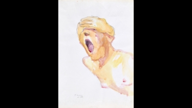 Von psychischer und emotionaler Sprengkraft: Lassnigs „Ohne Titel (Schreiende)“ von 1981 durchzuckt Körper und Geist © Maria Lassnig Stiftung / VG Bild-Kunst, Bonn 2025 