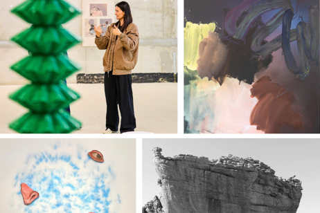 verschiedene Kunstwerke, die ausgestellt werden