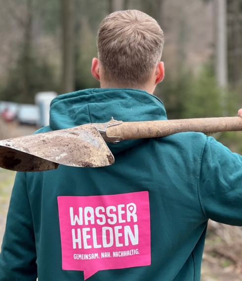 „Gemeinsam. Nah. Nachhaltig.“: Das Waserhelden- und Trinkwasserwald-Motto ist stets Programm
