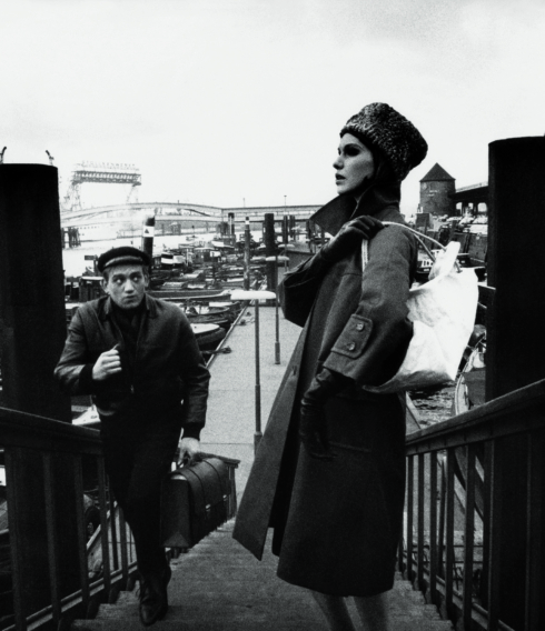 Ebenfalls Teil der Sammlung: das Foto „Am Baumwall“, Hamburg 1958