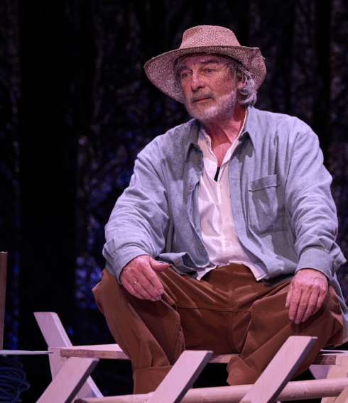 Auf zum letzten großen Fang: Stefan Hallmayer als Fischer Santiago