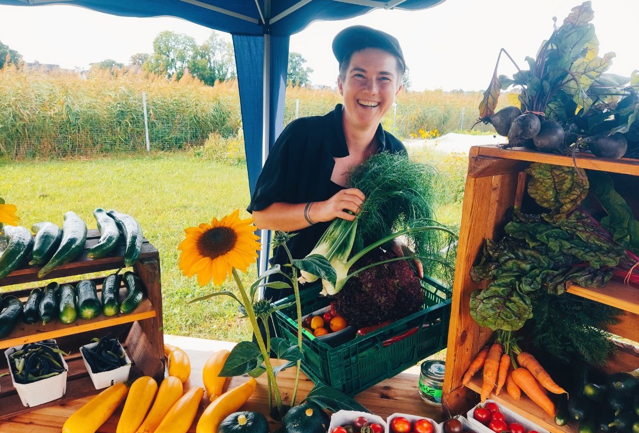 Gemeinsam die Vier- und Marschlande entdecken, auf den Mitgliedsbetrieben der Initiative Querbeet