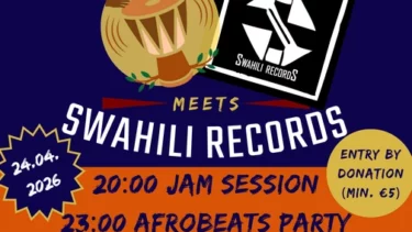 Drum Circle meets Swahili Records in der Honigfabrik