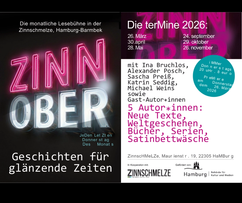 ZINNOBER in der Zinnschmelze