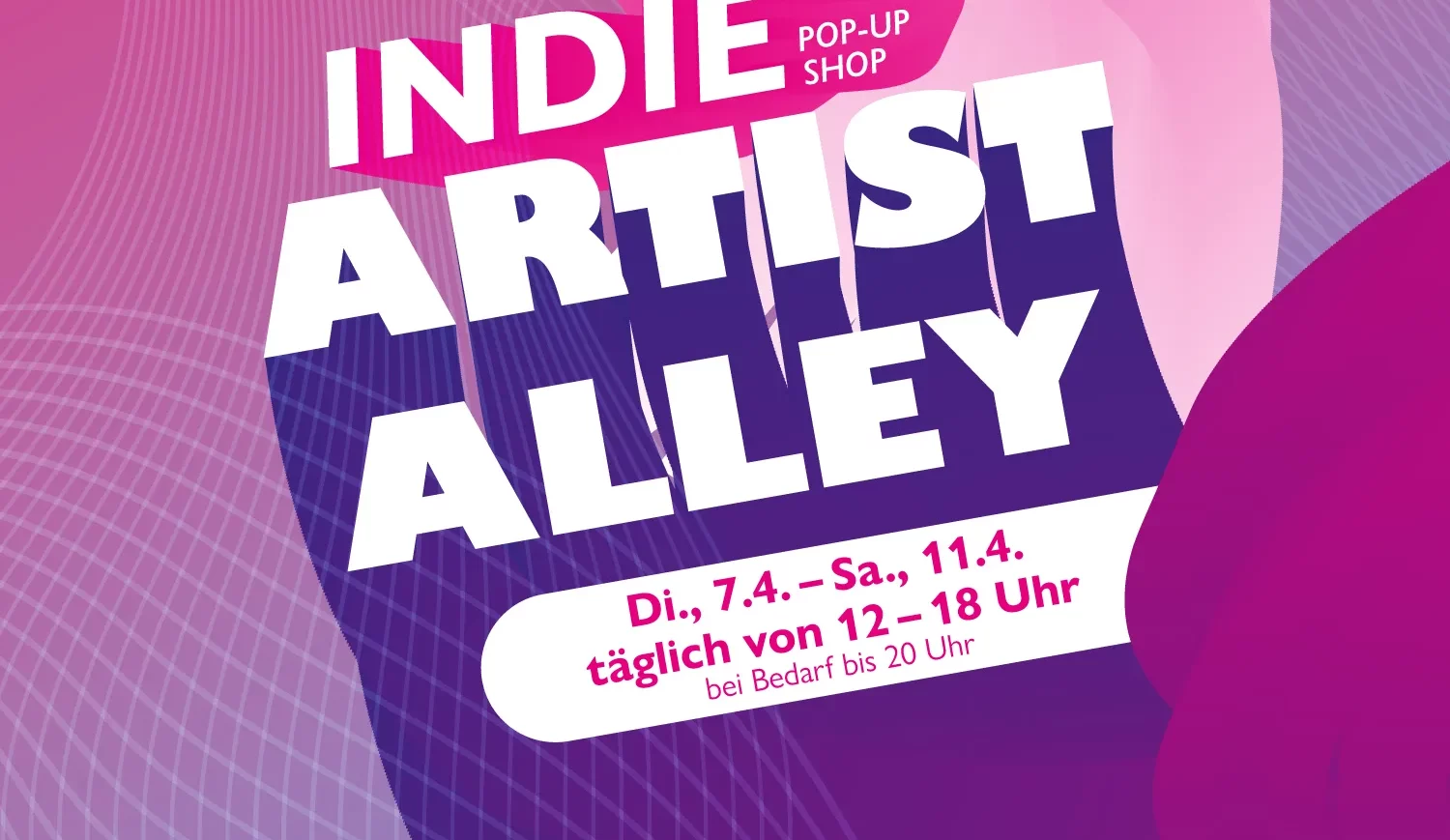 Indie Artist Alley im SATELLIT Pop-Up-Space