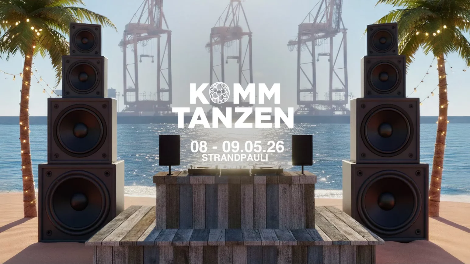 Komm tanzen Open Air 2026 am StrandPauli