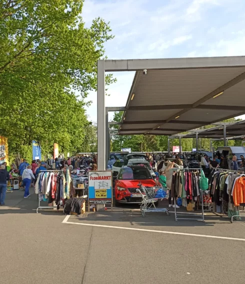 Flohmarkt bei der METRO Hamburg-Niendorf