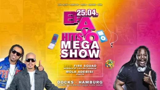BRAVO HITS MEGA SHOW im DOCKS