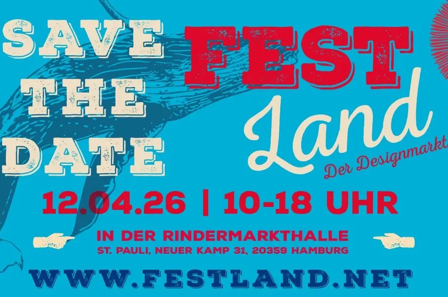 FESTLAND Designmarkt in der Rindermarkthalle St. Pauli
