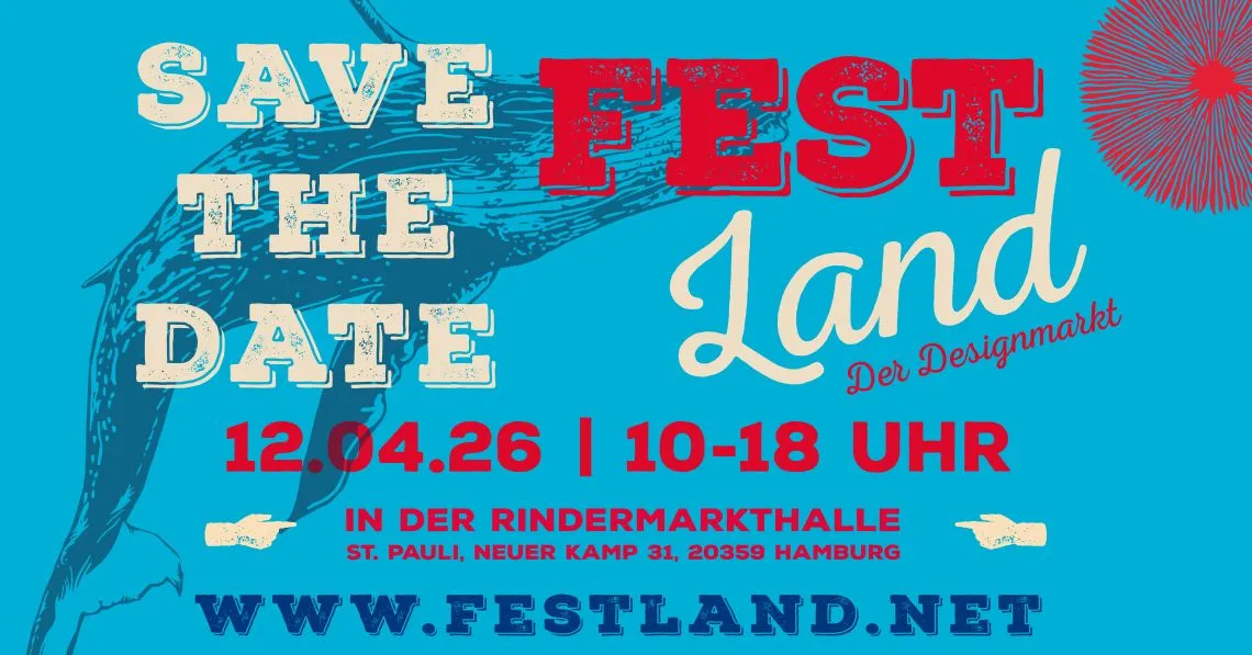 FESTLAND Designmarkt in der Rindermarkthalle St. Pauli