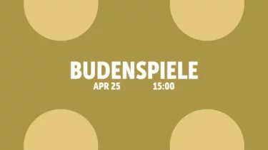 BUDENSPIELEN in der Superbude St. Georg