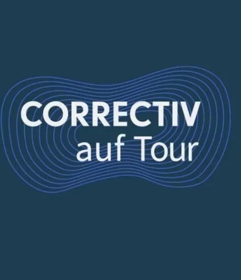 Correctiv auf Tour im Centralkomitee