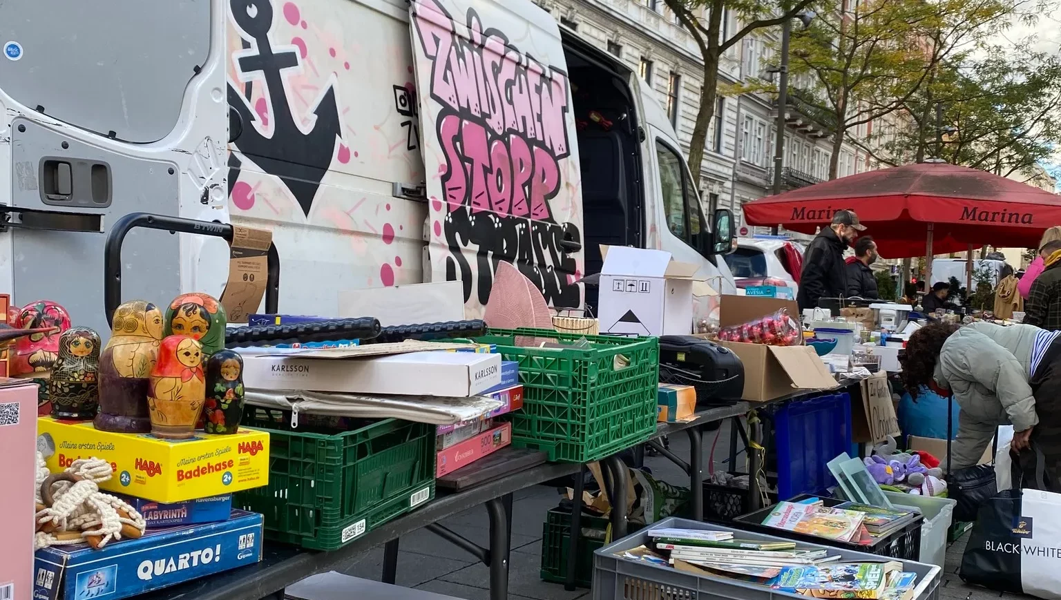 Flohmarkt am Hansaplatz