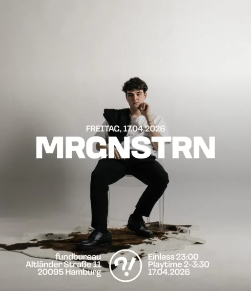 MRGNSTRN, SKKIN VELVET und TECHNIKER ALLSTARS im Fundbureau