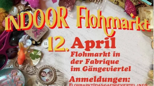 Flohmarkt in der Fabrique im Gängeviertel