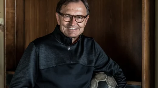 Ewald Lienen in der Markthalle Hamburg