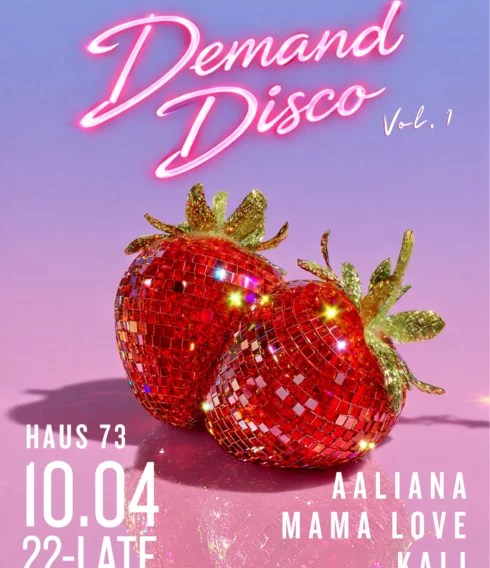 Demand Disco im Haus 73