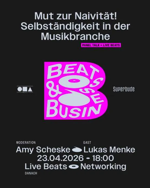 BEATS & BUSINESS in der Superbude Altona