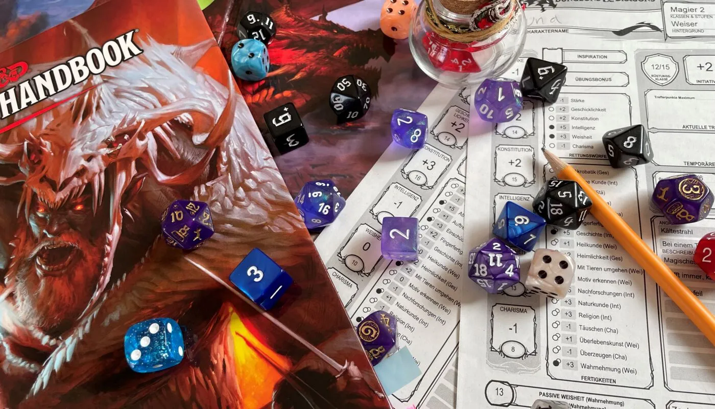 Pen & Paper am Gratisrollenspieltag in der Zentralbibliothek